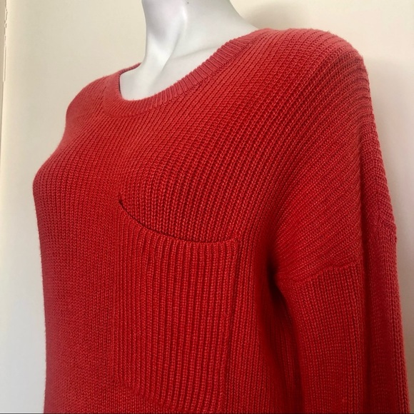 Madewell Thompson Pocket Pullover Crew Neck Sweater S - Picture 3 of 8